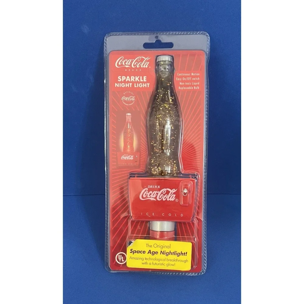 Coca-Cola Sparkle Night Light, Factory Sealed